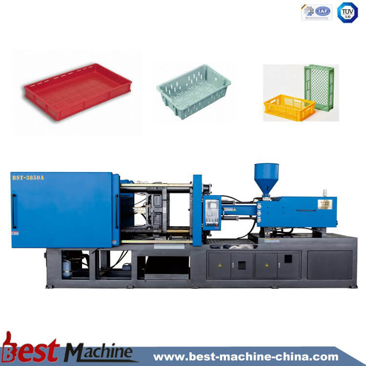 BST-3850A plastic turnover basket injection molding machine