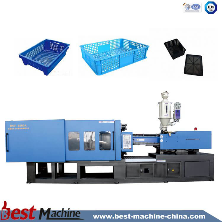BST-4500A plastic turnover basket injection molding machine
