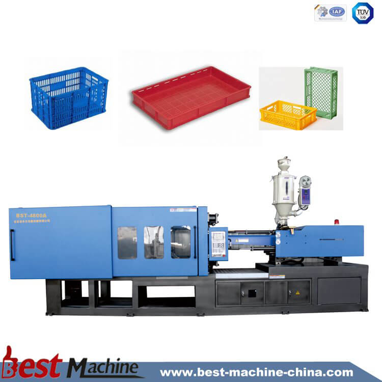 BST-5500A plastic turnover basket injection molding machine