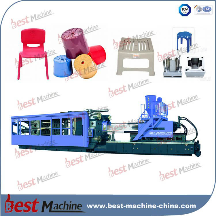 BST-7500A plastic stool injection molding machine