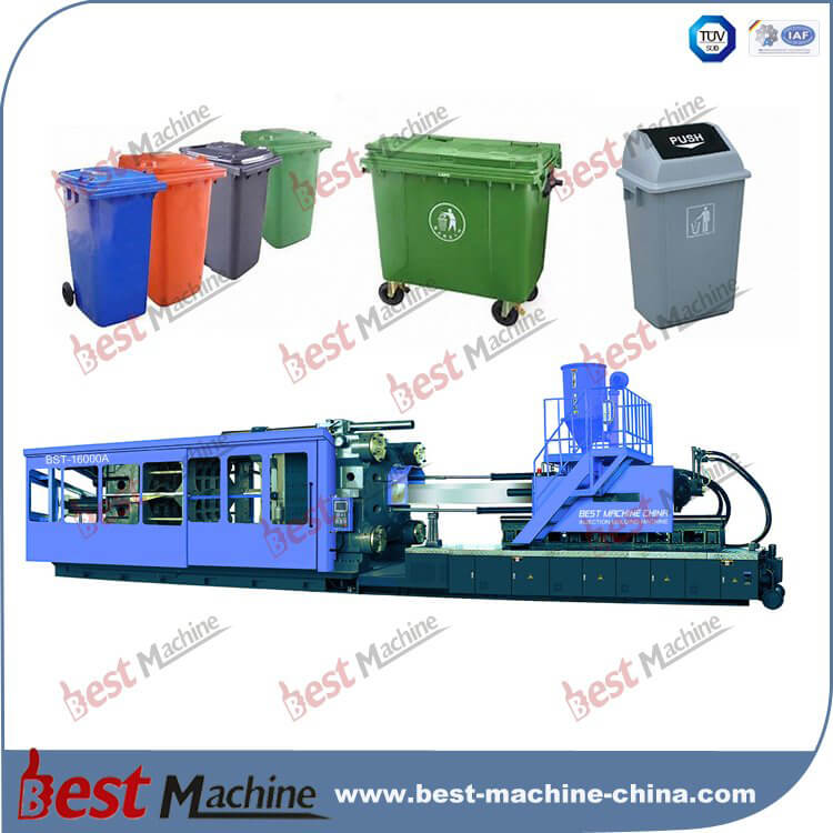 BST-16000A plastic garbage bin injection molding machine